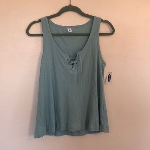 Old navy blue tank top. Size medium.
